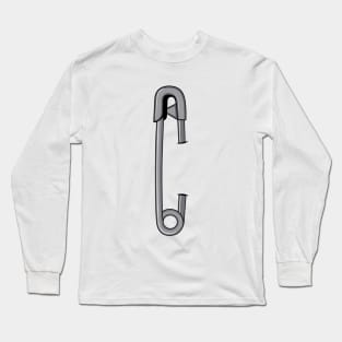 SAFETY PIN Long Sleeve T-Shirt